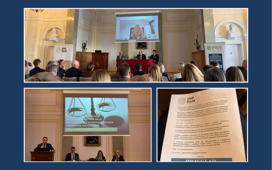 Seminarium „Publicznoprawne aspekty przymusowej restrukturyzacji banków”